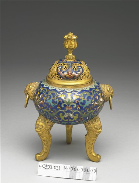 掐絲琺瑯爐