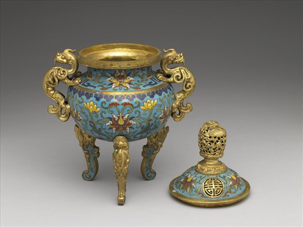 掐絲琺瑯爐