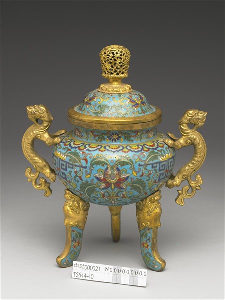 掐絲琺瑯爐