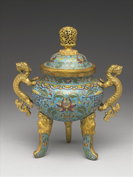 掐絲琺瑯爐