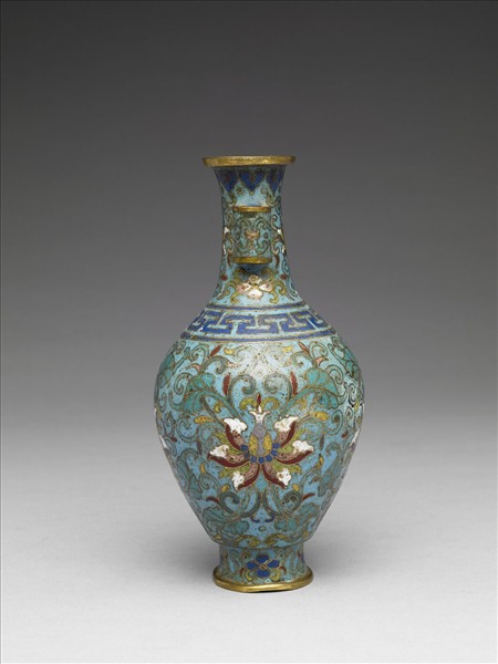 掐絲琺瑯瓶