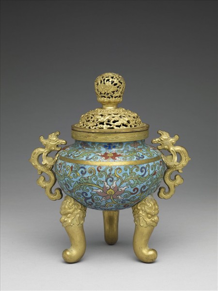 掐絲琺瑯爐