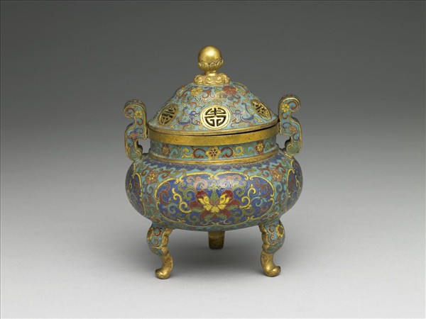 掐絲琺瑯爐