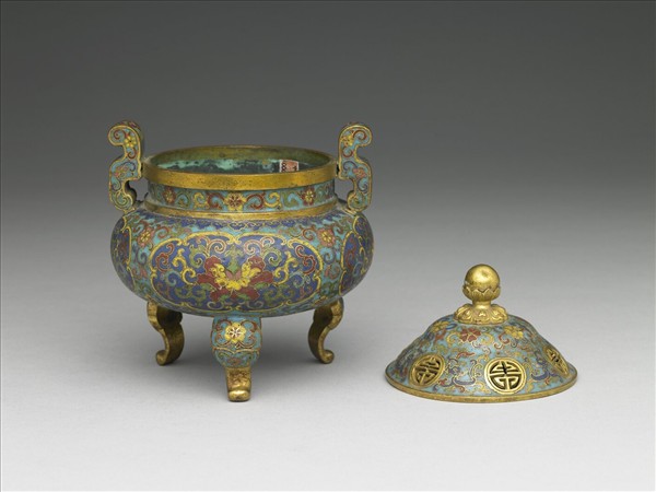 掐絲琺瑯爐