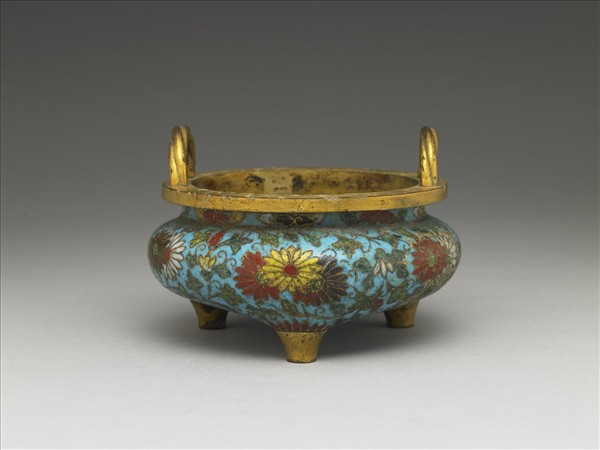 掐絲琺瑯爐