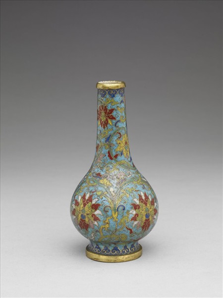 掐絲琺瑯瓶