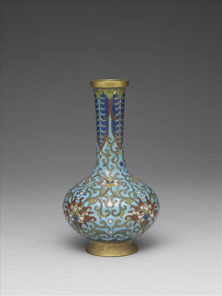掐絲琺瑯瓶