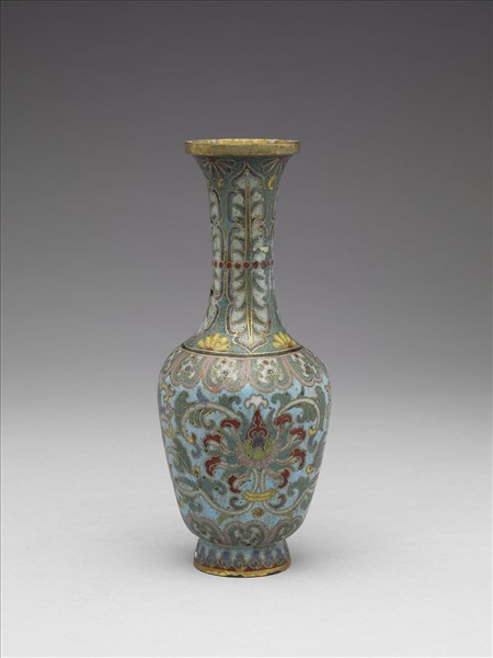 掐絲琺瑯瓶