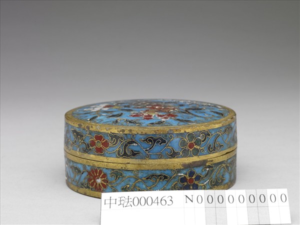 掐絲琺瑯盒