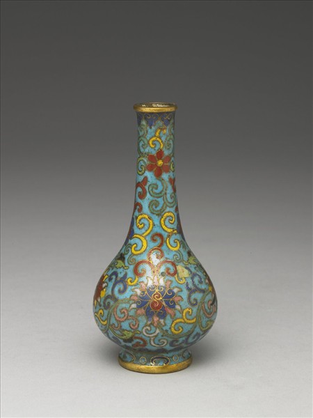 掐絲琺瑯瓶