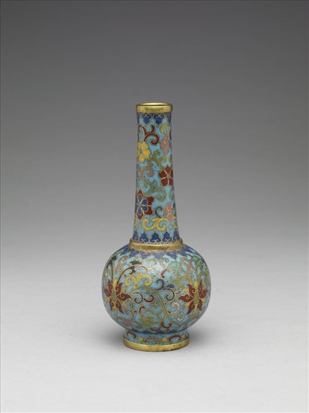 掐絲琺瑯瓶