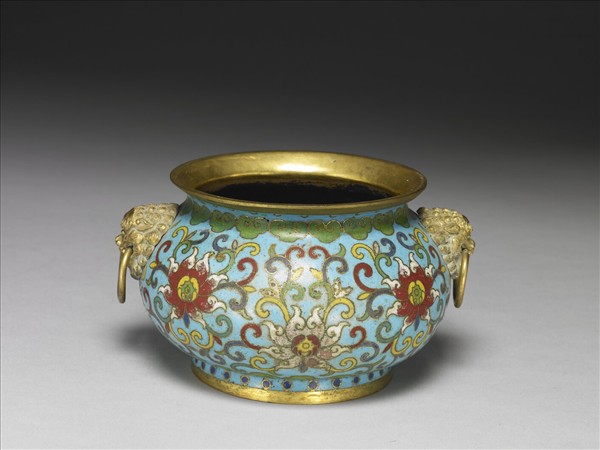 掐絲琺瑯爐