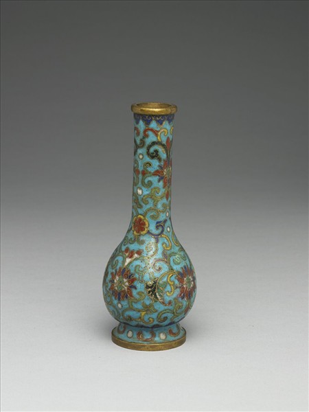 掐絲琺瑯瓶