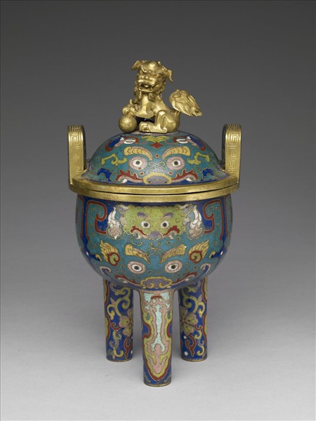 掐絲琺瑯爐