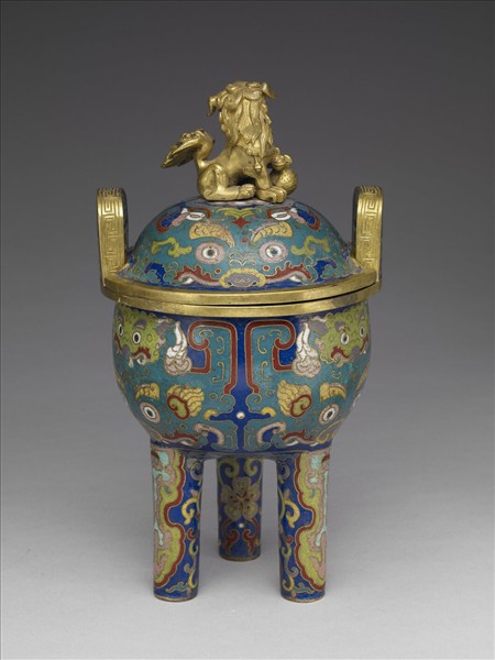 掐絲琺瑯爐