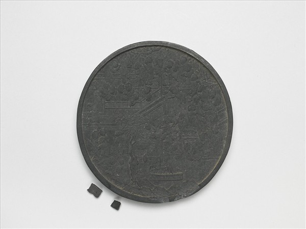 「百子圖」圓墨