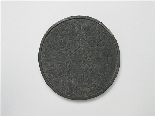 「百子圖」圓墨