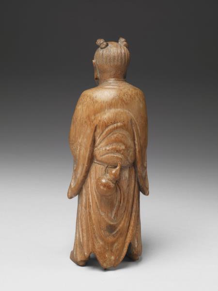 竹雕八仙（藍采和）