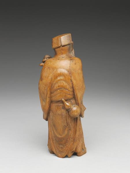 竹雕八仙（張果老）