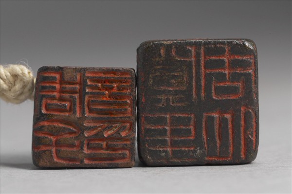 「□里周仲」銅印