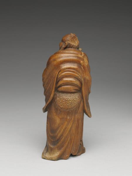 竹雕八仙（李鐵拐）