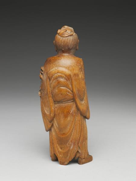 竹雕八仙（韓湘子）