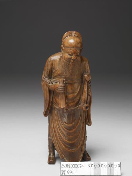 竹雕八仙（曹國舅）