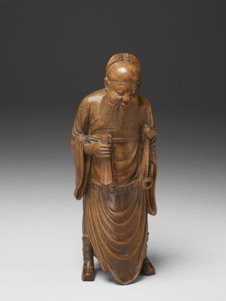 竹雕八仙（曹國舅）