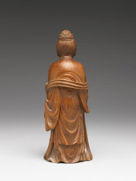 竹雕八仙（何仙姑）