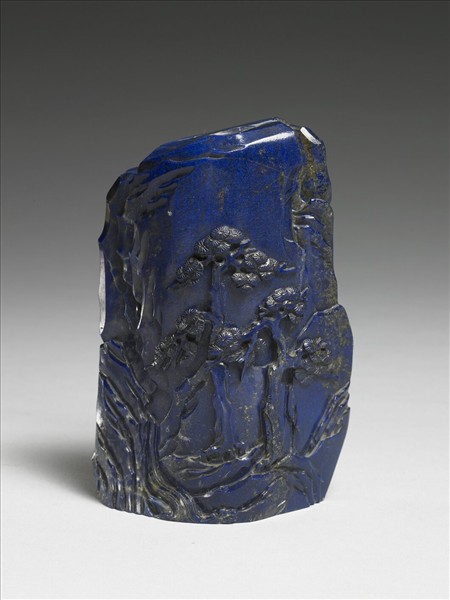 青金石羅漢山子