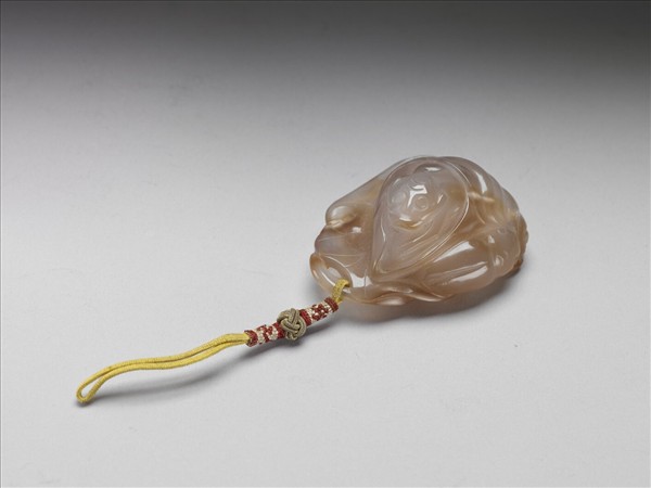 瑪瑙猴形佩