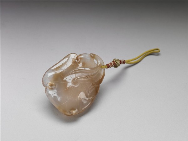 瑪瑙猴形佩