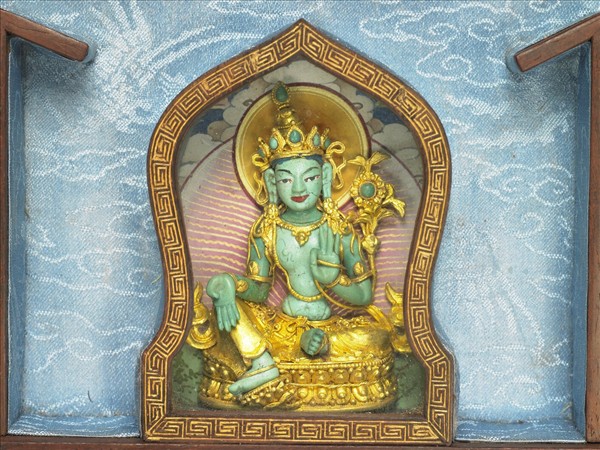 五方救度佛母數珠箱：綠度母