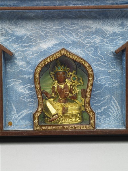 五方救度佛母數珠箱：黃度母