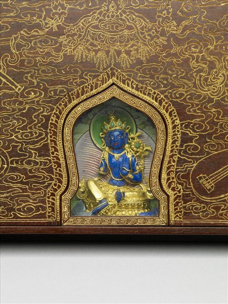 五方救度佛母數珠箱：黑度母