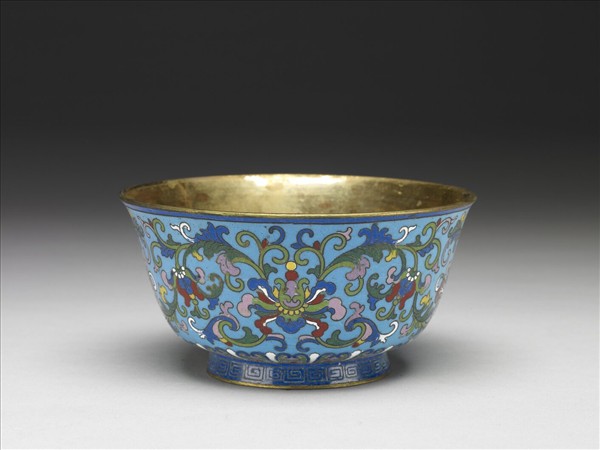 中国琺瑯花図紋瓶 （銅） 中国琺瑯花図紋瓶 （銅） 中国琺瑯花図紋瓶 （銅）