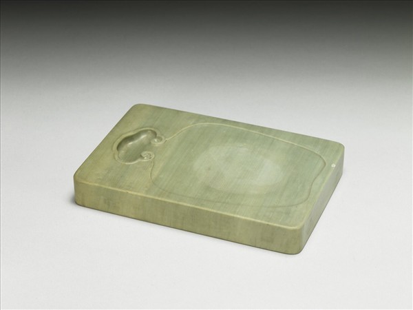 松花石方硯