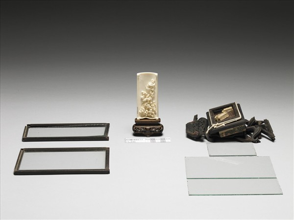 雕象牙群仙圖小插屏- 故宮