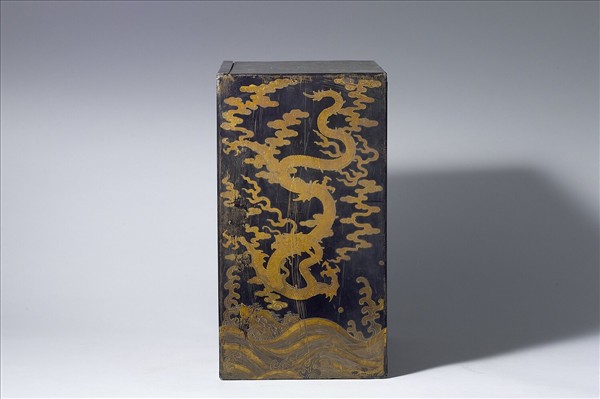 「金薤留珍‧圖」黑漆描金匣