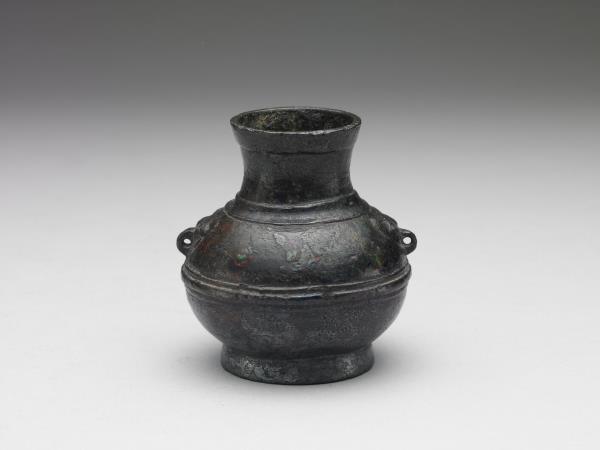 故宮博物院　レプリカ　双耳壺 灰釉双耳壺 文化遺産オンライン