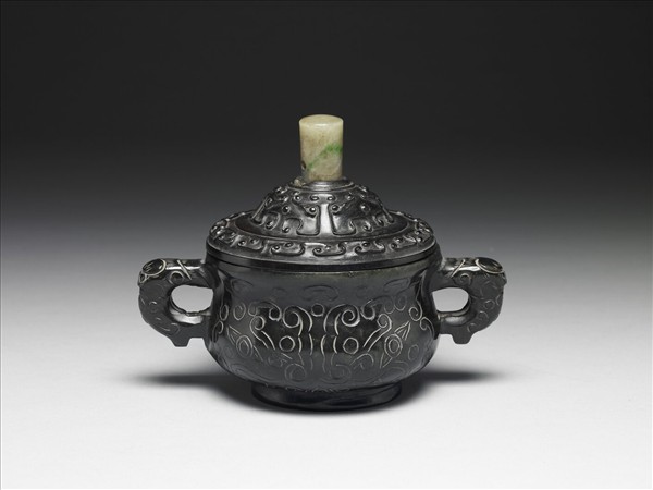 玉獸面紋爐