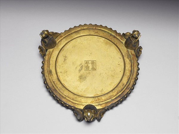 掐絲琺瑯鳥耳象足爐