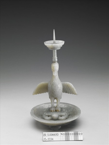 玉海晏河清燭台