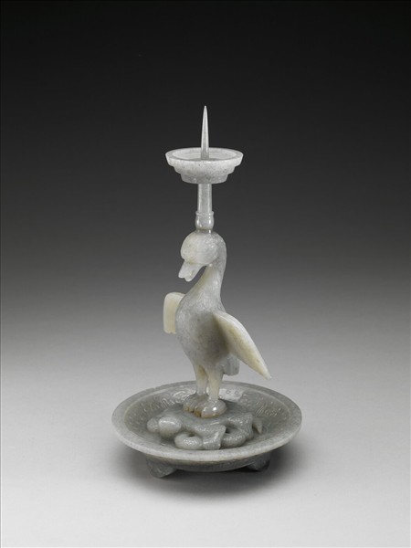 玉海晏河清燭台