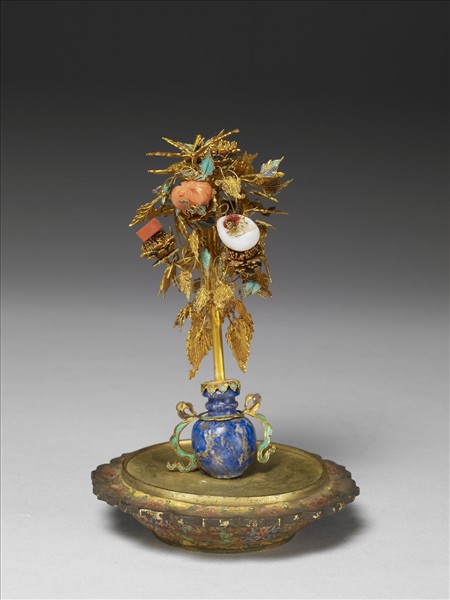 金纍絲八吉祥供具