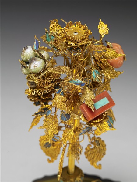 金纍絲八吉祥供具