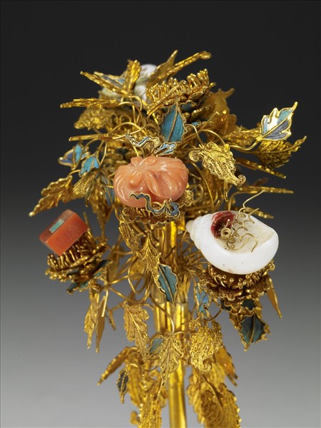 金纍絲八吉祥供具