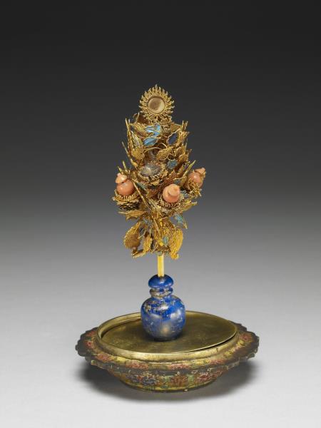 金纍絲八吉祥供具