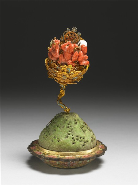 金纍絲八吉祥供具