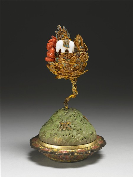 金纍絲八吉祥供具